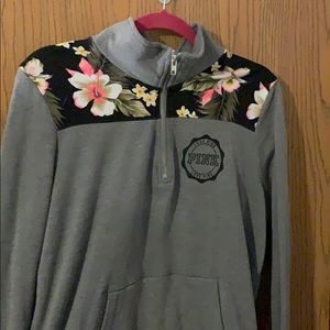 Grey and floral L half sip